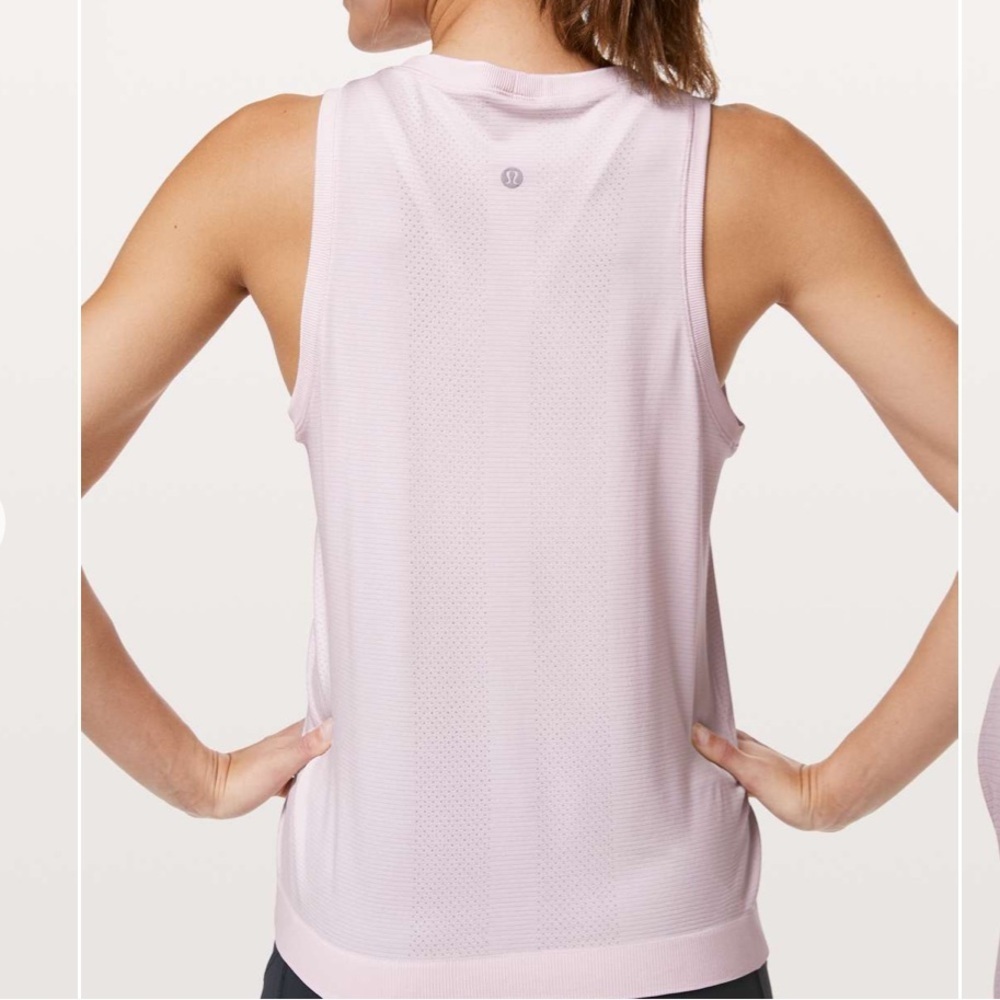 Lululemon Swiftly Breeze Tank Relaxed Fit Pink Glow - Picture 8 of 10